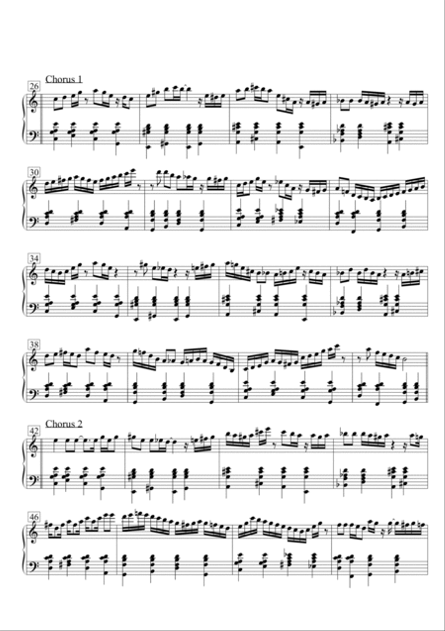 Basin Street Blues Basin Street Blues Percussion Ensemble scores gallery preview page 3