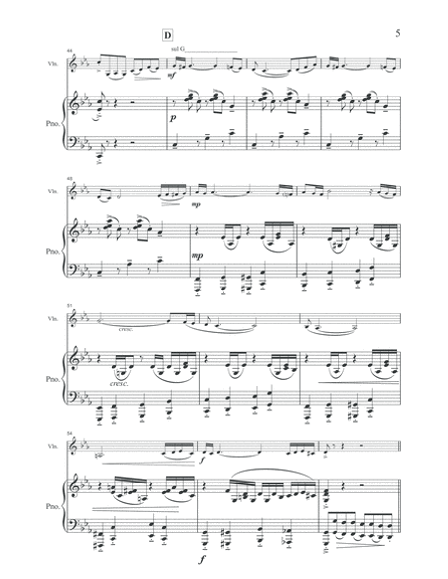 4 Tango Postcards 4 Tango Postcards Violin Solo scores gallery preview page 6