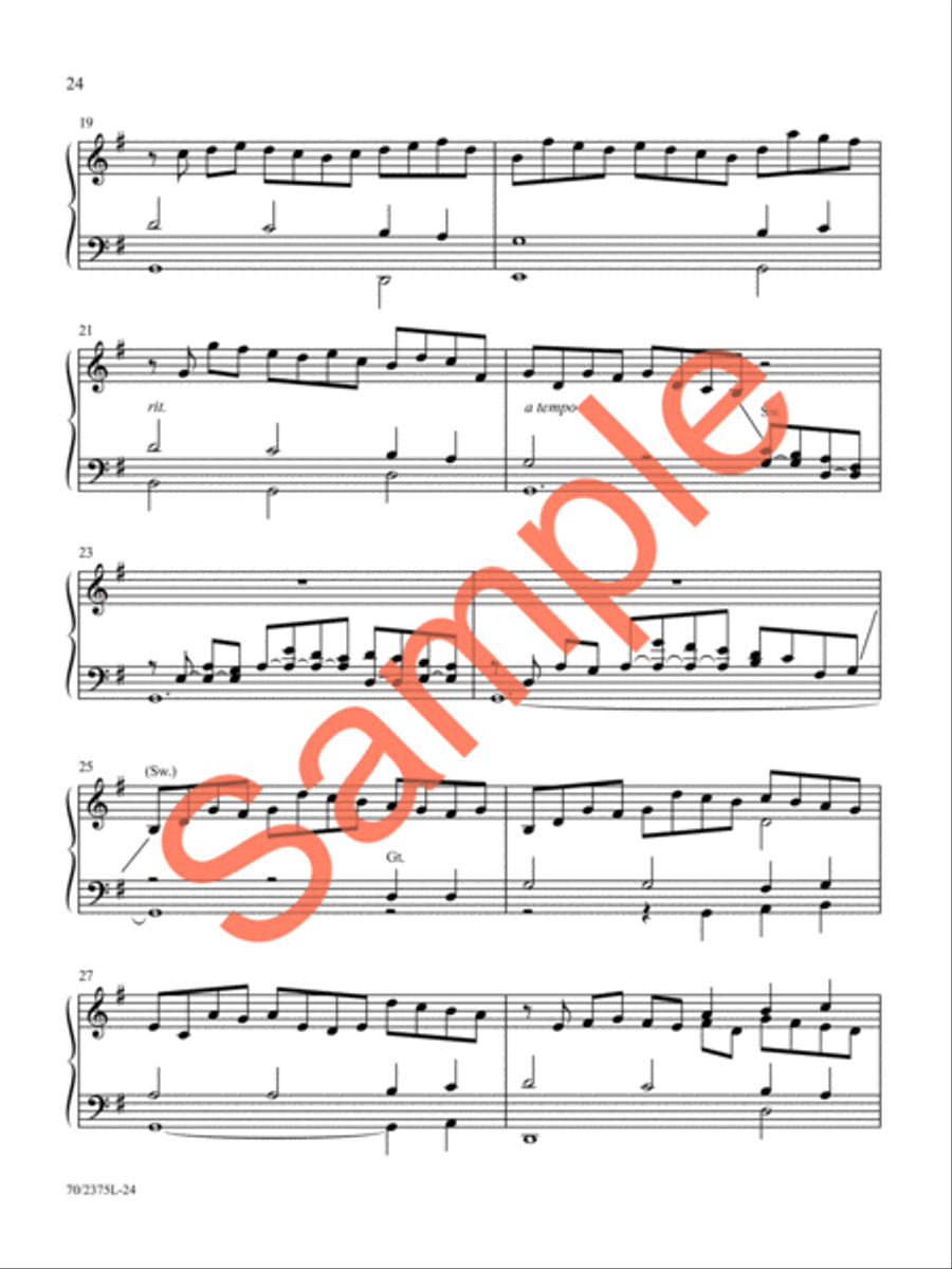 Music for a Joyous Christmas, Vol. 2 Organ Solo scores gallery preview page 21