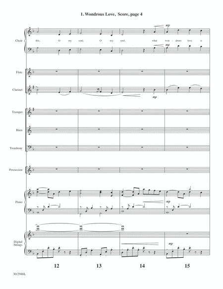 Wondrous Love - Instrumental Ensemble Score