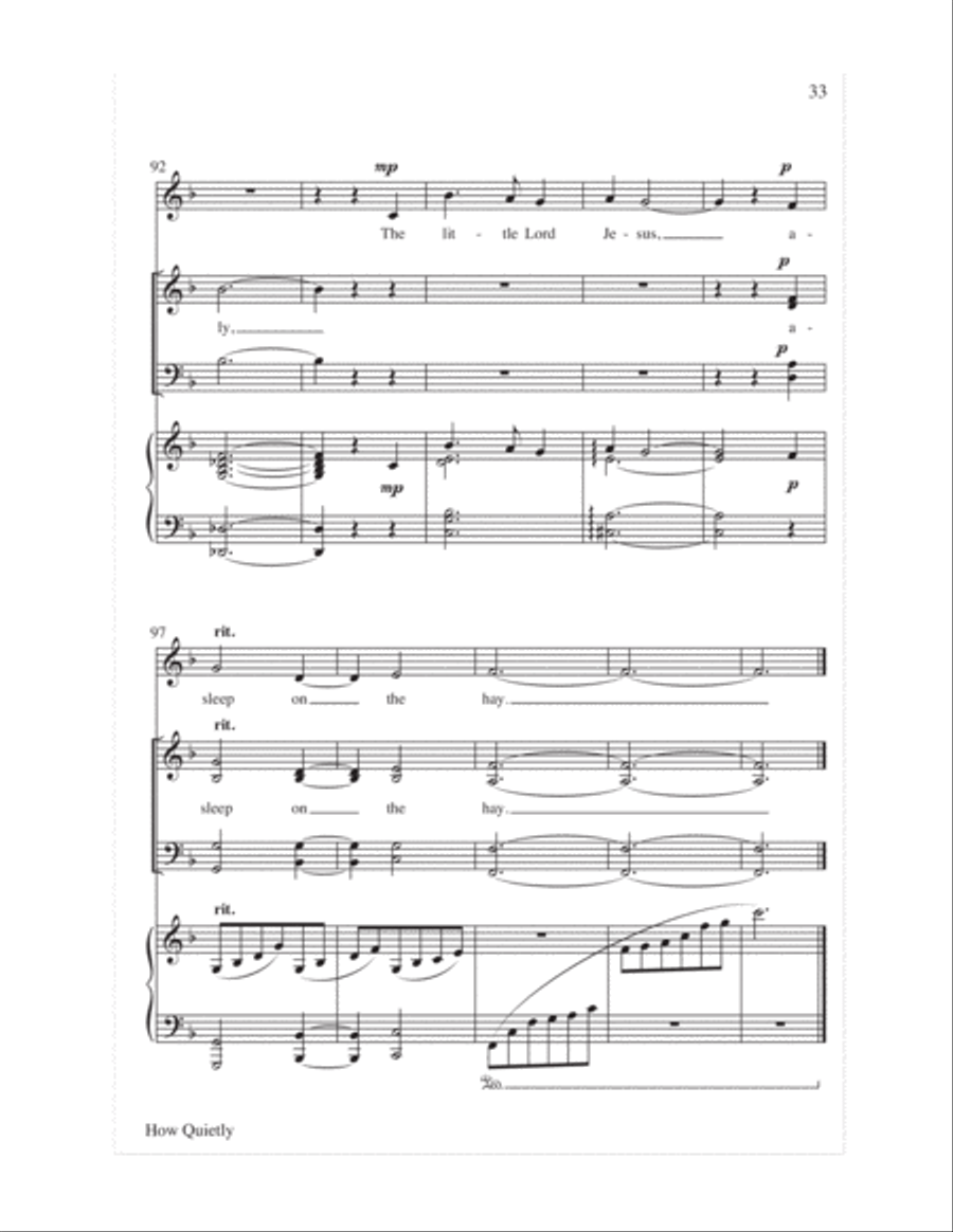 Let the Children Sing 4-Part scores gallery preview page 35