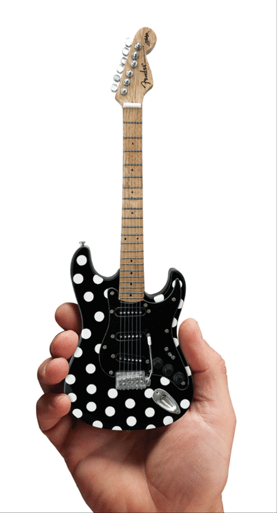 Fender™ Stratocaster™ – Black – Polka Dots Miniature Score scores gallery preview page 1