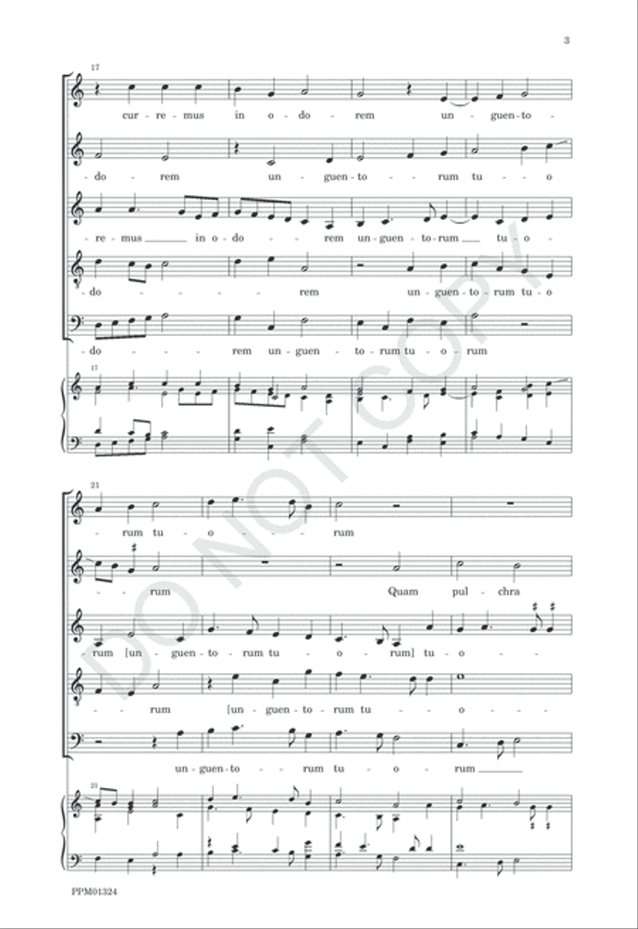Trahe me post te SSATB scores gallery preview page 8