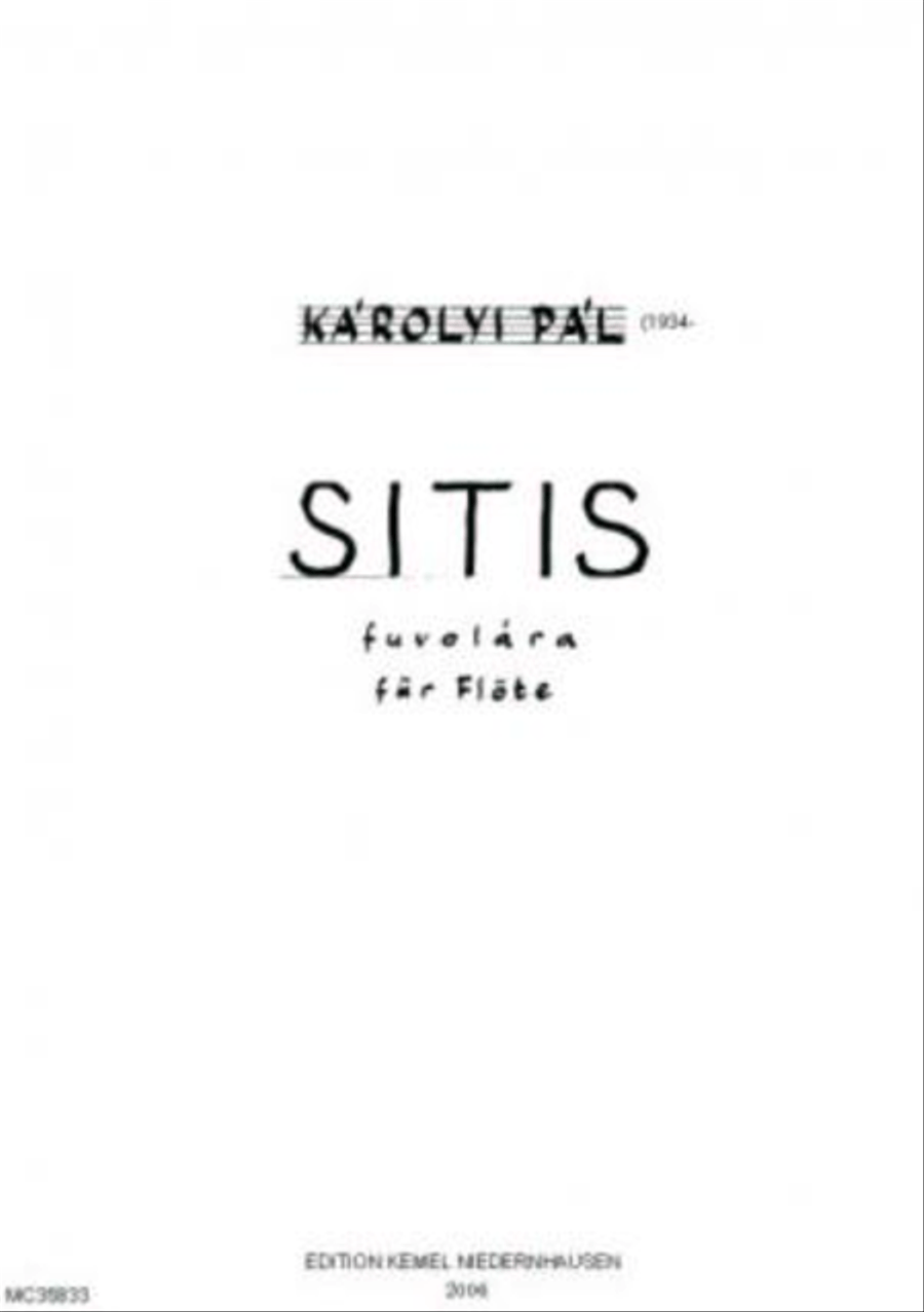 Sitis Flute Solo scores gallery preview page 1