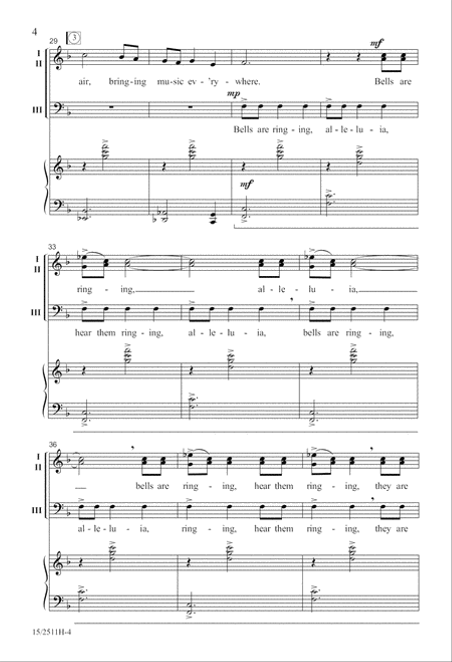 A Joyful Carol 3-Part scores gallery preview page 4