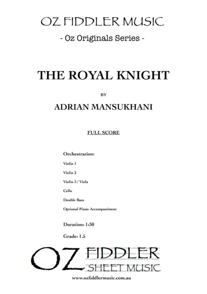 The Royal Knight, for Young String Orchestra, by Adrian Mansukhani image number null