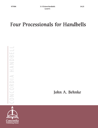 Book cover for Four Processionals for Handbells