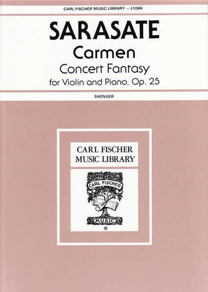 Carmen Concert Fantasy