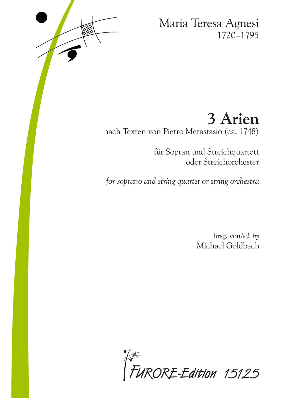 Drei Arien (Three Arias)