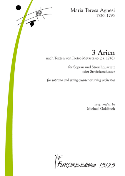 Drei Arien (Three Arias)