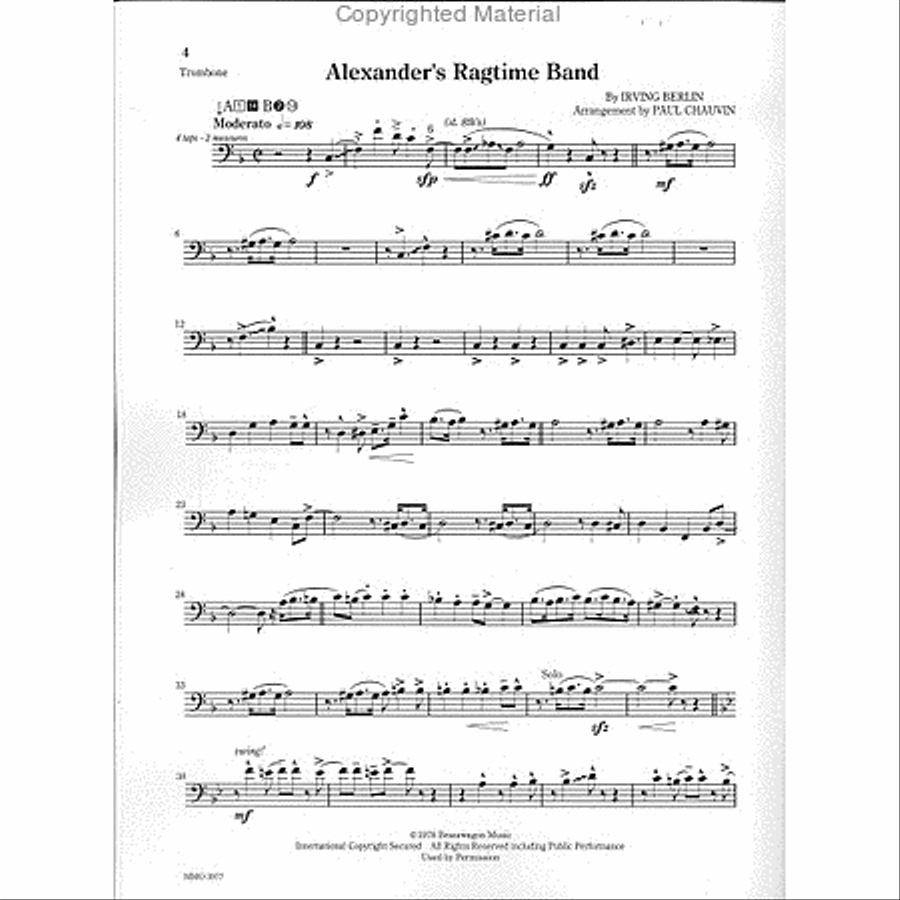 Pacific Coast Horns - Where Trombone Reigns, Vol. 3 Horn scores gallery preview page 2