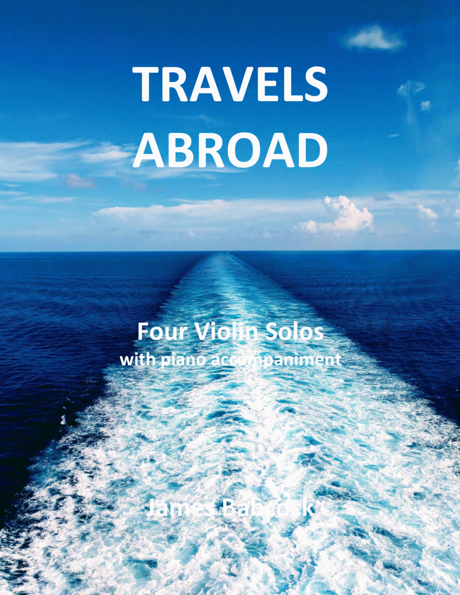 TRAVELS ABROAD Violin Solo scores gallery preview page 1
