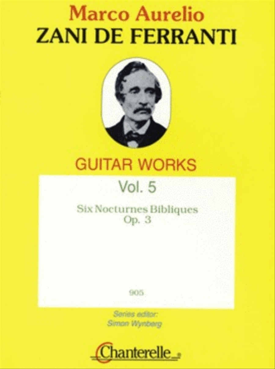 6 Nocturnes Bibliques Op. 3 Band 5 Classical Guitar scores gallery preview page 1