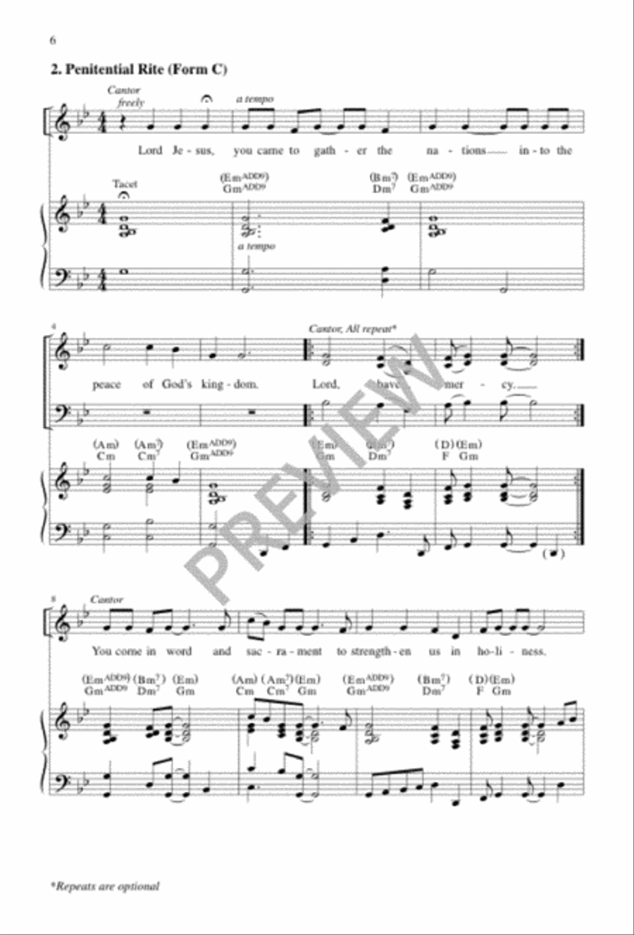 Prepare! Prepare! 3-Part scores gallery preview page 7