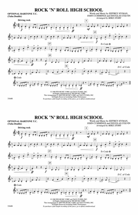 Rock 'N' Roll High School: Optional Baritone T.C. (Tuba Double)