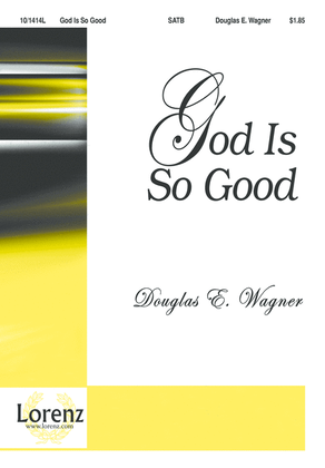 Book cover for God Is So Good