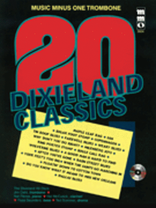 Book cover for Twenty Dixieland Classics