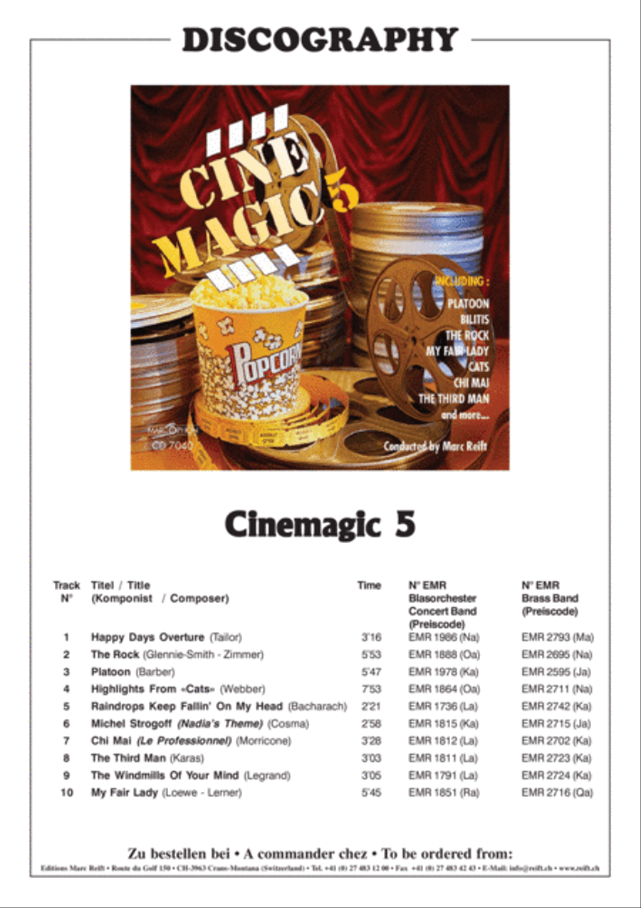 Happy Days Overture Brass Band scores gallery preview page 3