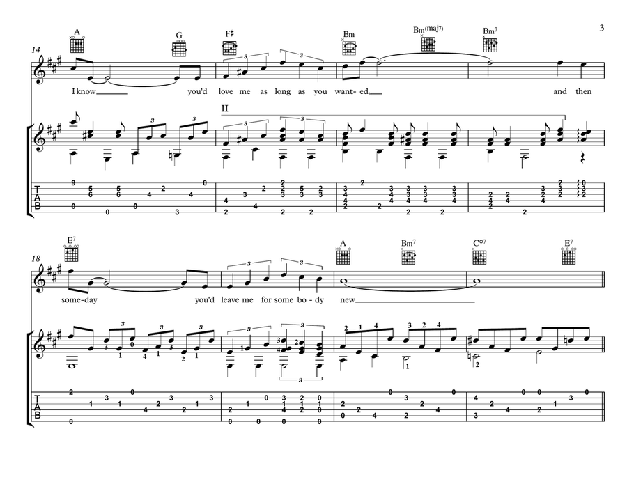 Crazy Crazy Electric Guitar scores gallery preview page 3