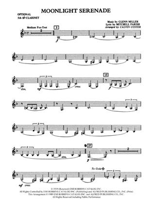 Moonlight Serenade: 5th B-flat Clarinet