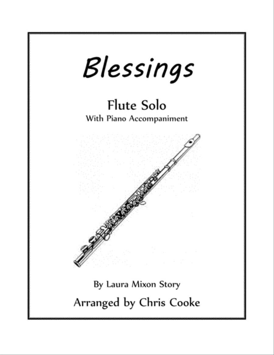 Blessings Blessings Flute Solo scores gallery preview page 1