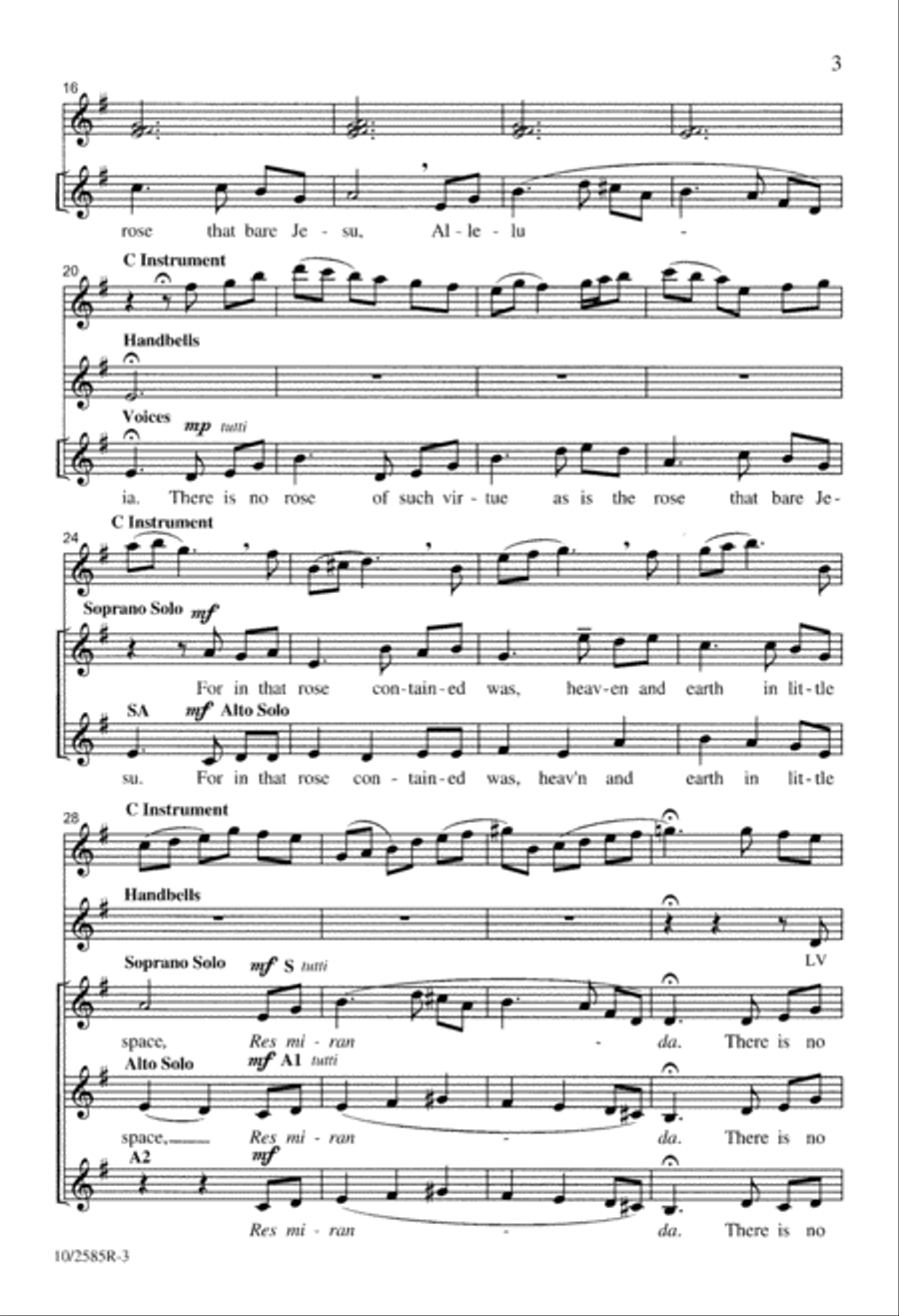 There is No Rose There is No Rose SSAA scores gallery preview page 3