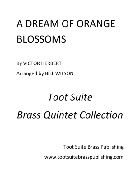 A Dream of Orange Blossoms image number null