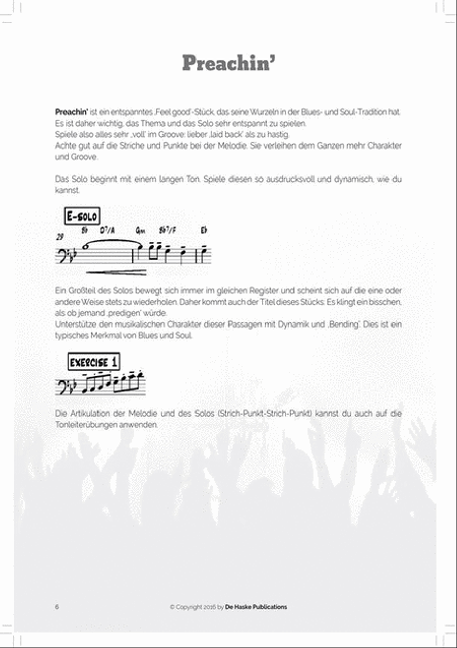 Pop Academy [D] - Posaune Trombone Solo scores gallery preview page 2