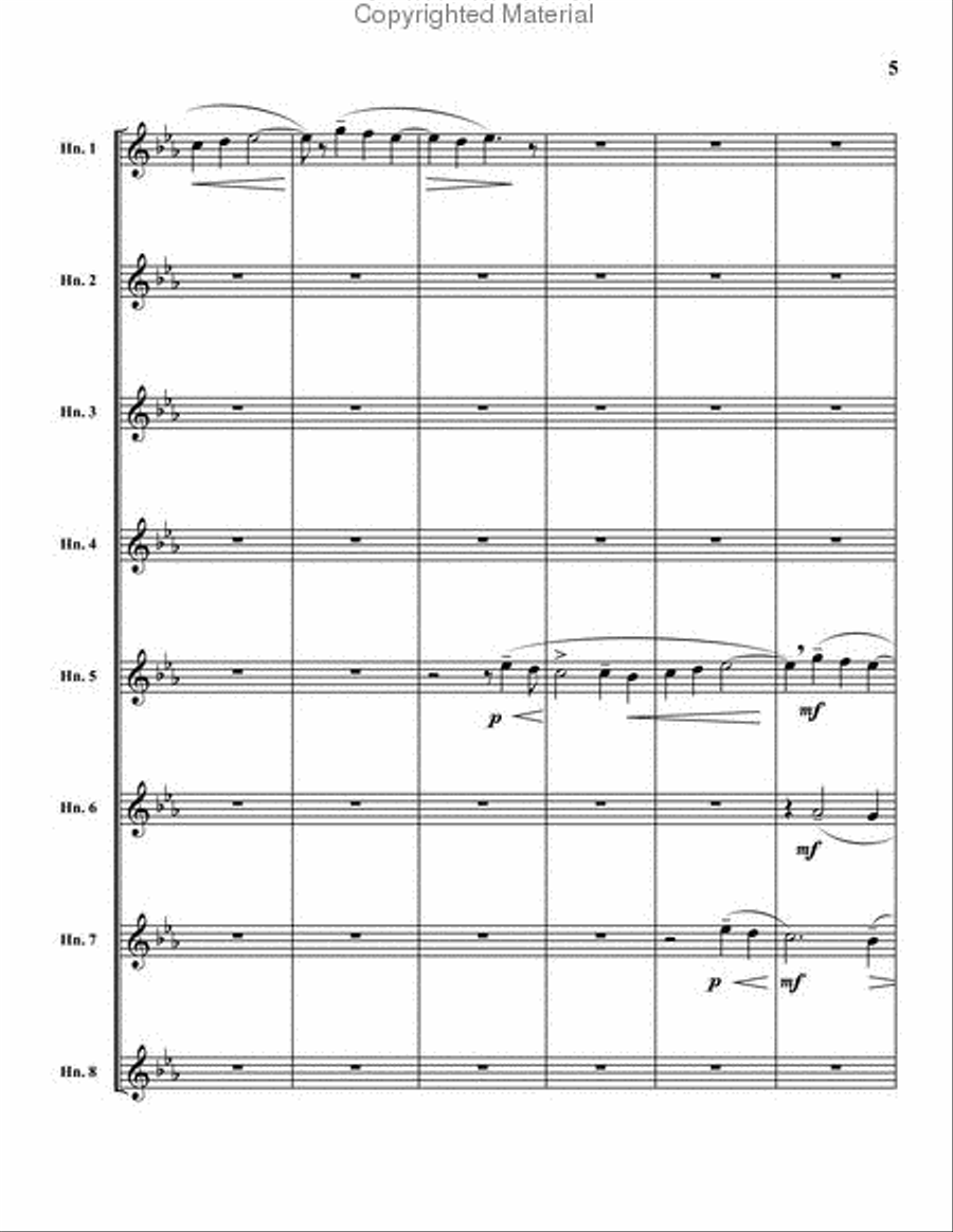 French Suite French Suite Large Ensemble scores gallery preview page 5