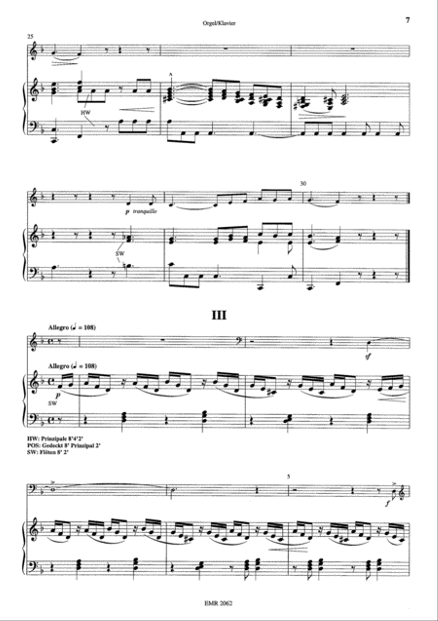 Drei Lieder ohne Worte Horn scores gallery preview page 13