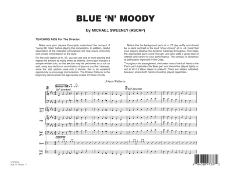 Blue 'N' Moody - Full Score