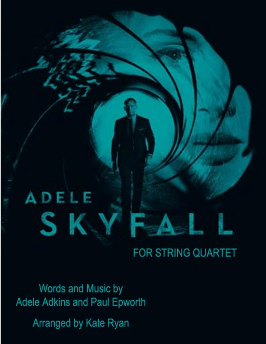 Skyfall Skyfall String Quartet scores gallery preview page 1