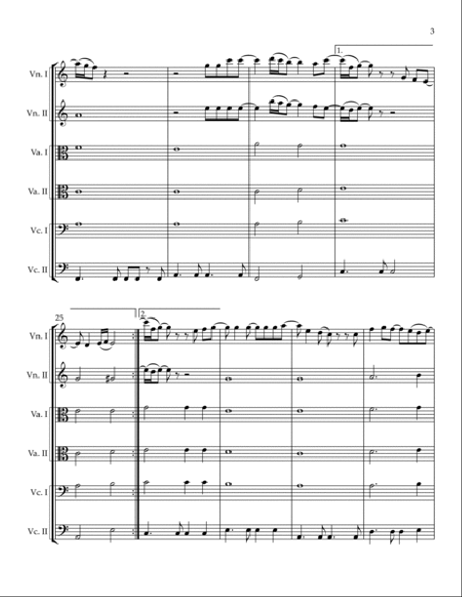 If You Leave Me Now Cello scores gallery preview page 3