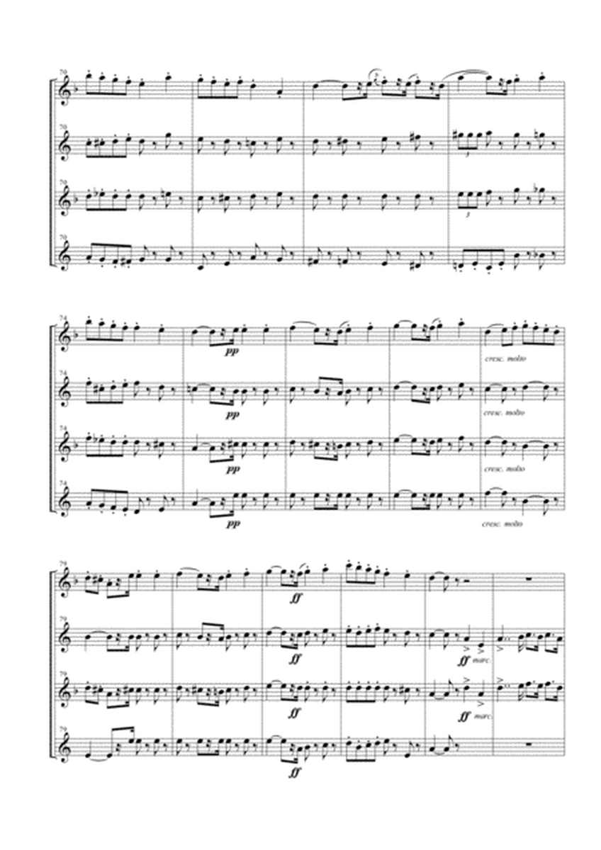 "L'Arlesienne Suite No. 1" for Saxophone Quartet image number null