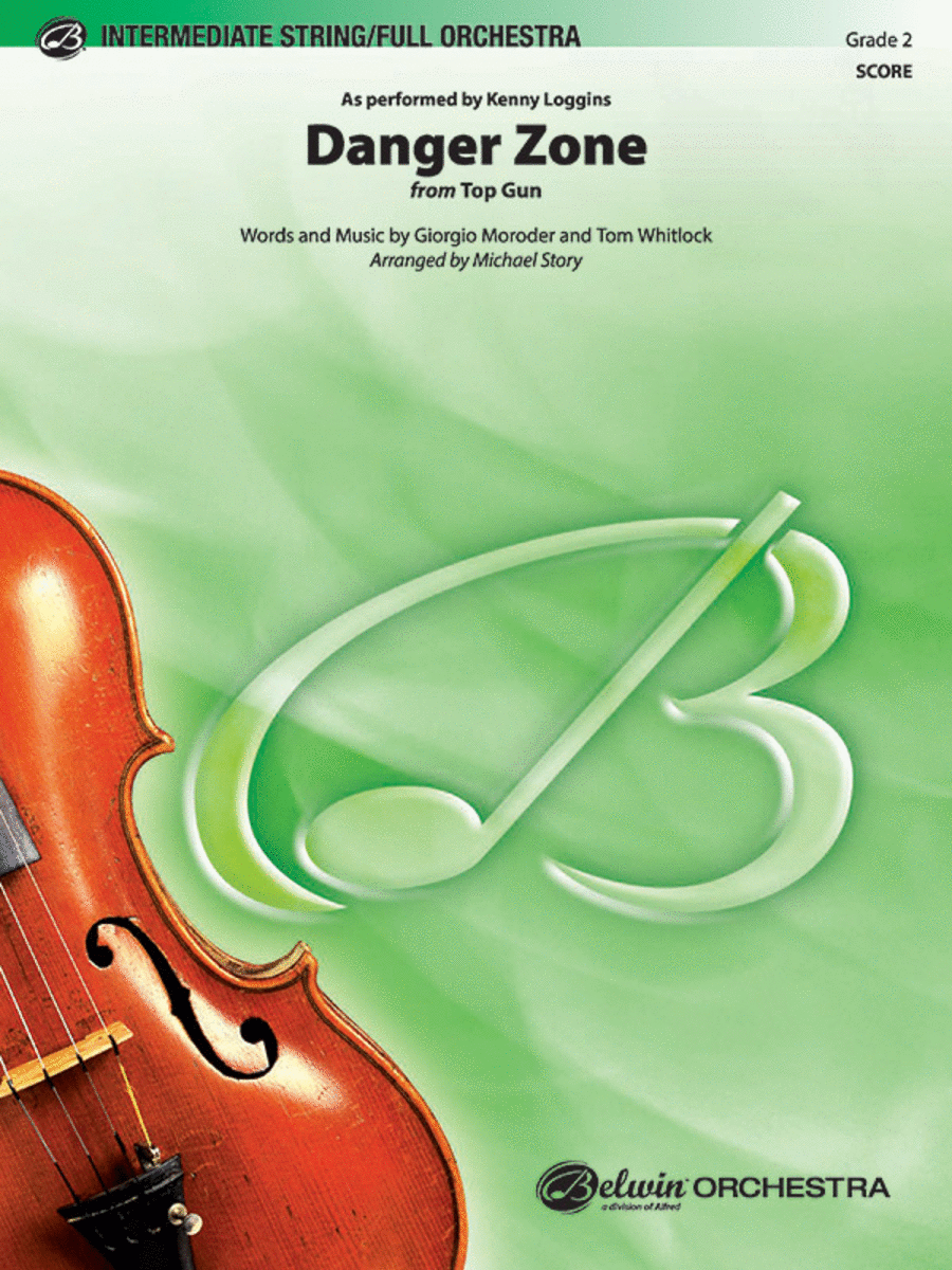 Danger Zone from Top Gun Full Orchestra scores gallery preview page 1