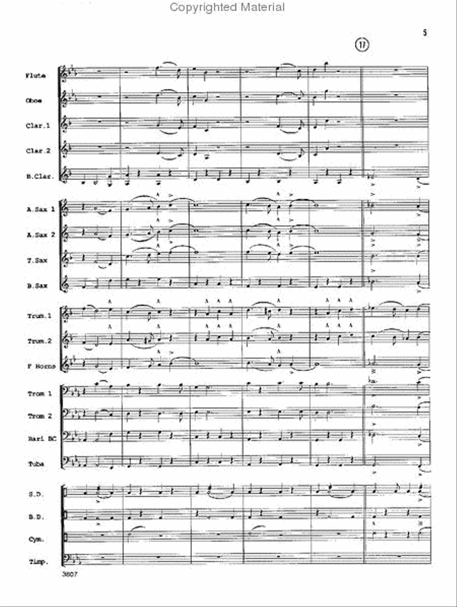 Amarado Amarado Concert Band scores gallery preview page 4
