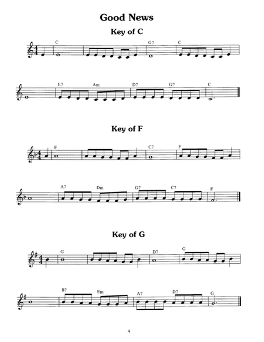 Recorder Music for Children Recorder scores gallery preview page 5