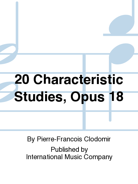 20 Characteristic Studies, Op. 18 (FOVEAU-LYMAN)