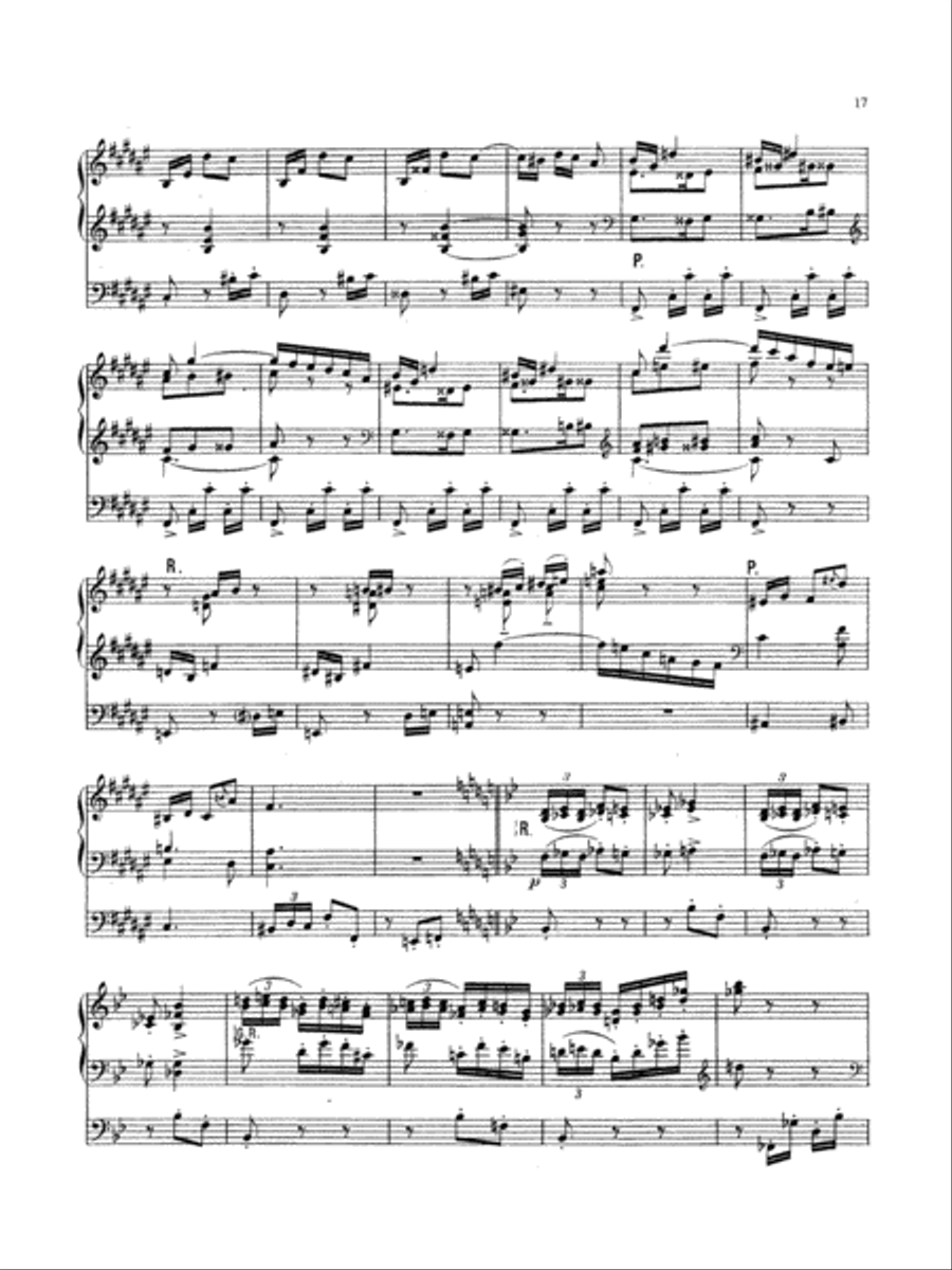 Vierne: Symphony No. 3, Op. 28 Organ scores gallery preview page 3