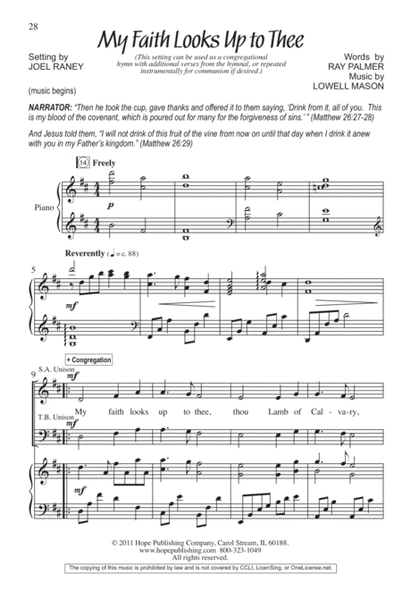 We Remember Calvary (SATB) image number null