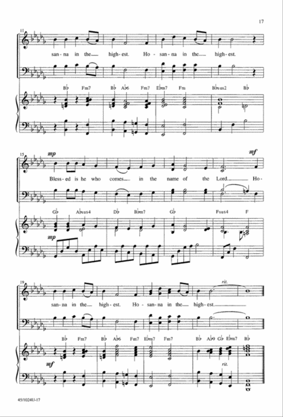 Mass of Compassion Mass of Compassion 4-Part scores gallery preview page 17