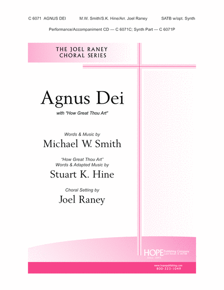Agnus Dei with How Great Thou Art-SATB-Digital Download image number null