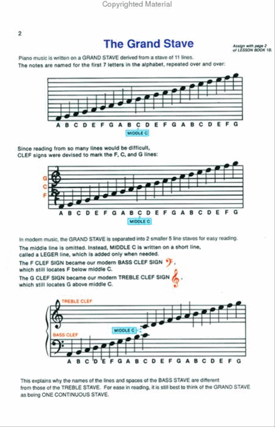 Alfred's Basic Piano Course Theory, Level 1B Piano Method scores gallery preview page 2