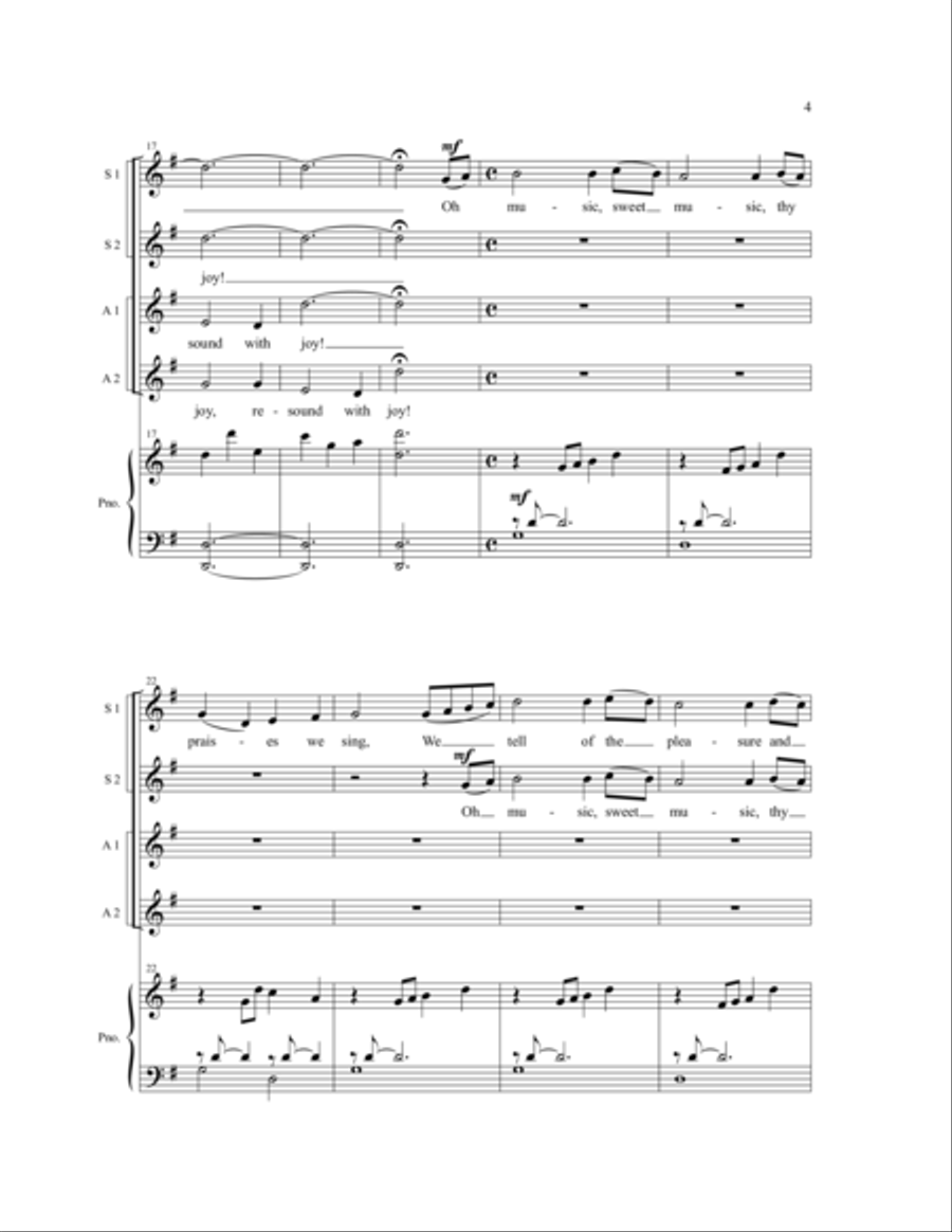 Let the Music Resound SSAA scores gallery preview page 7