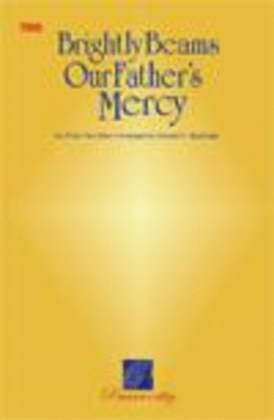 Book cover for Brightly Beams Our Fathers Mercy - TTBB