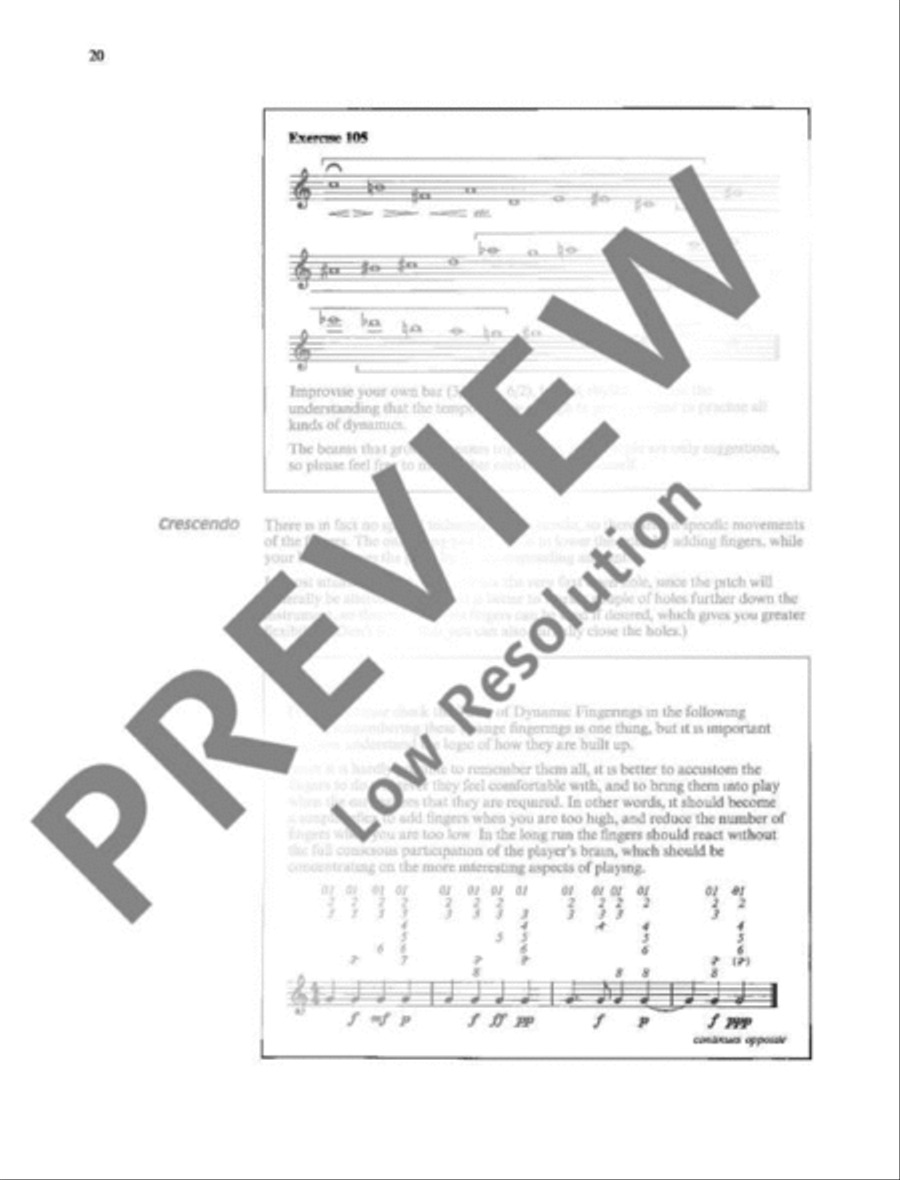 The Modern Recorder Player Alto Recorder scores gallery preview page 21