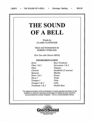 Book cover for The Sound of a Bell