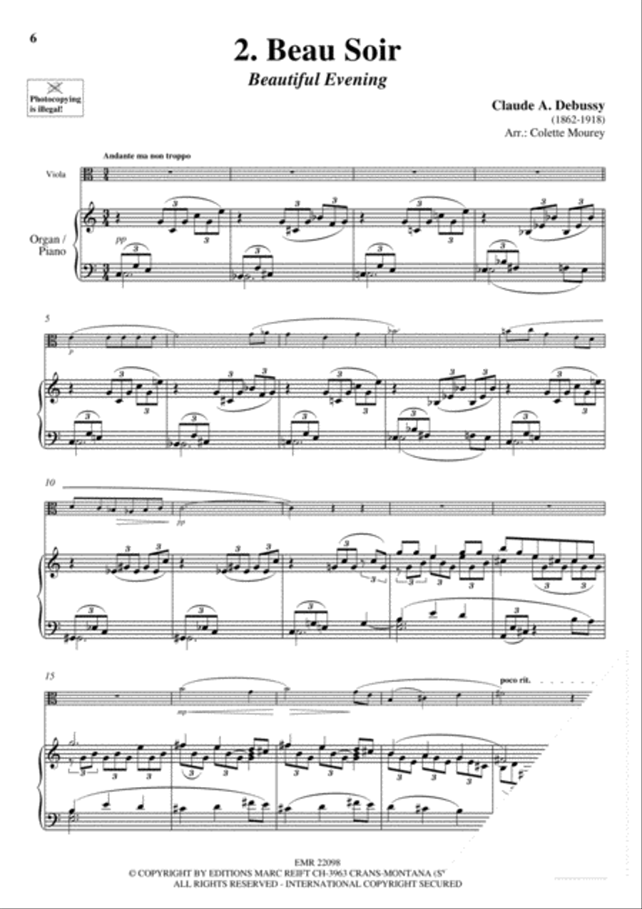 20 Greatest Meditations Piano Accompaniment scores gallery preview page 4