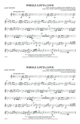Whole Lotta Love: 2nd B-flat Trumpet