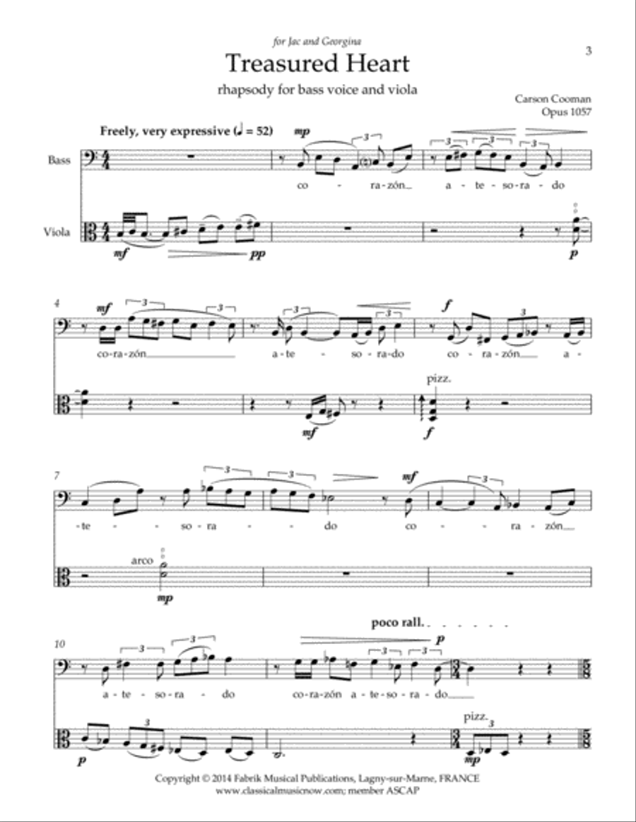 Treasured Heart Low Voice scores gallery preview page 3